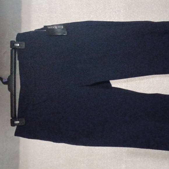 KIM ROGERS Navy Blazer Dress Pants Average Women's Size 16 Super Stretch  NEW. - Picture 2 of 13